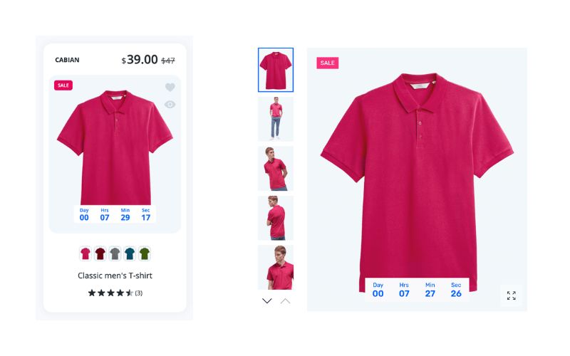 Auto Renew Countdown - Manage sales and promotion events